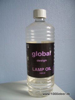 Fjern genstridige prismærker med lampeolie 