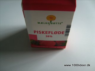 Fldeskum uden piskeris/hndmixer