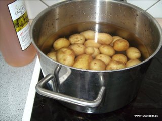 Smagfulde kartofler med løvstikke