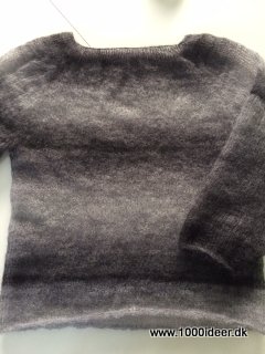 Florlet Top-down sweater – str. s